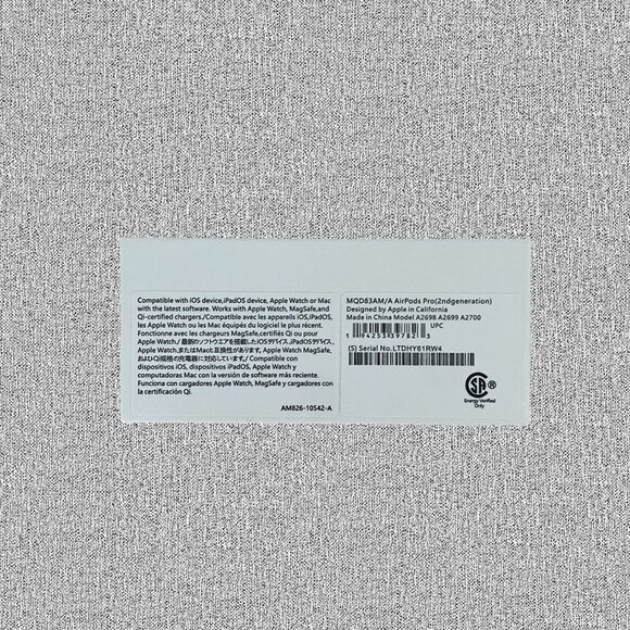 APPLE AirPods Pro 2ND Gen（New） - Picture 3 of 5